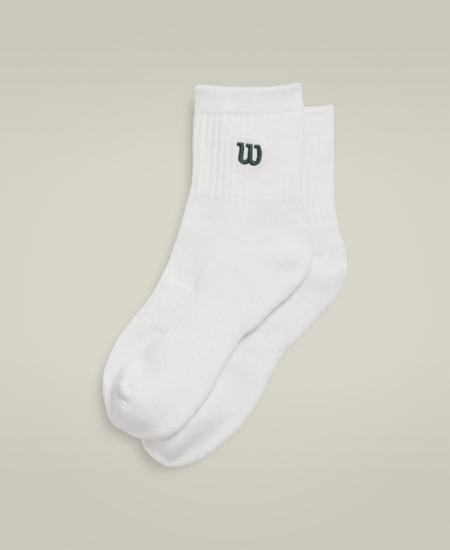 U QUARTER TOP SOCKS BRIGHT WHITE/SYCAMORE