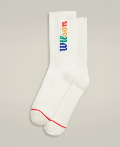 Wilson Crew Logo Sock