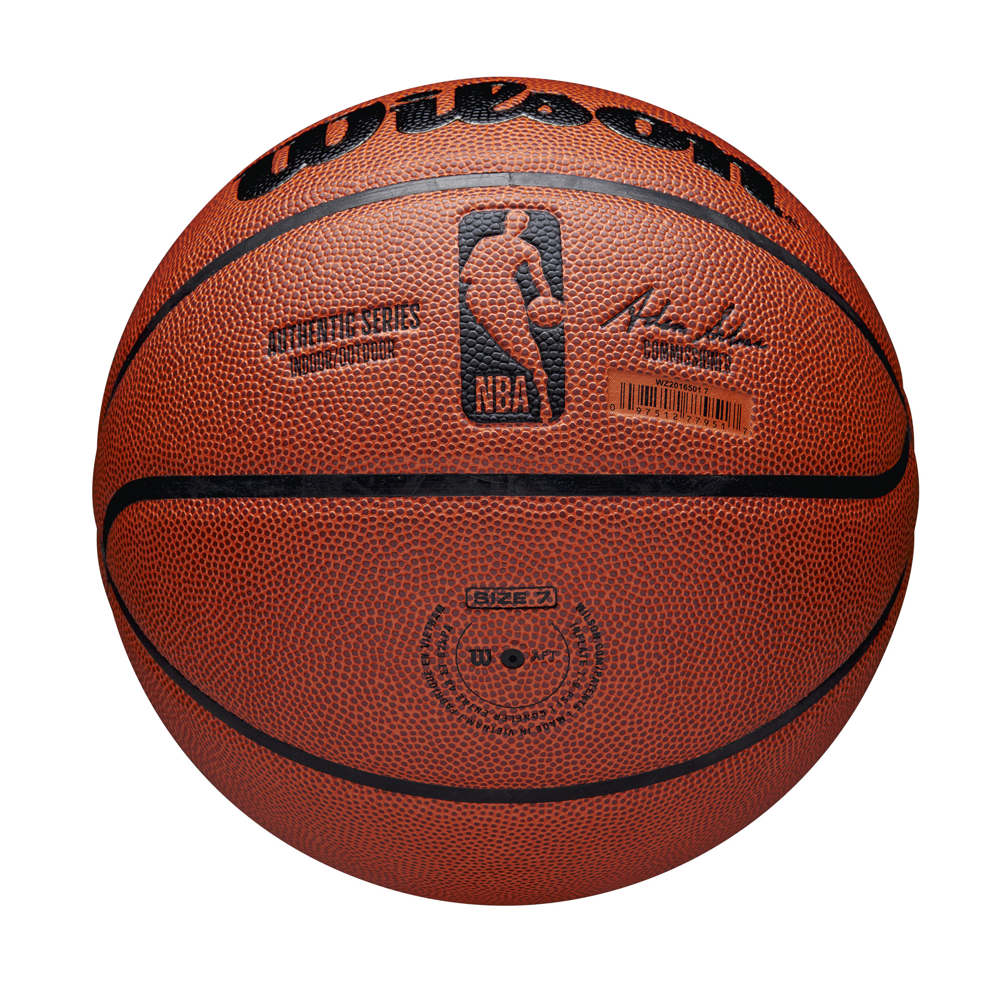 NBA AUTHENTIC for indoor and outdoor size 7 basketball