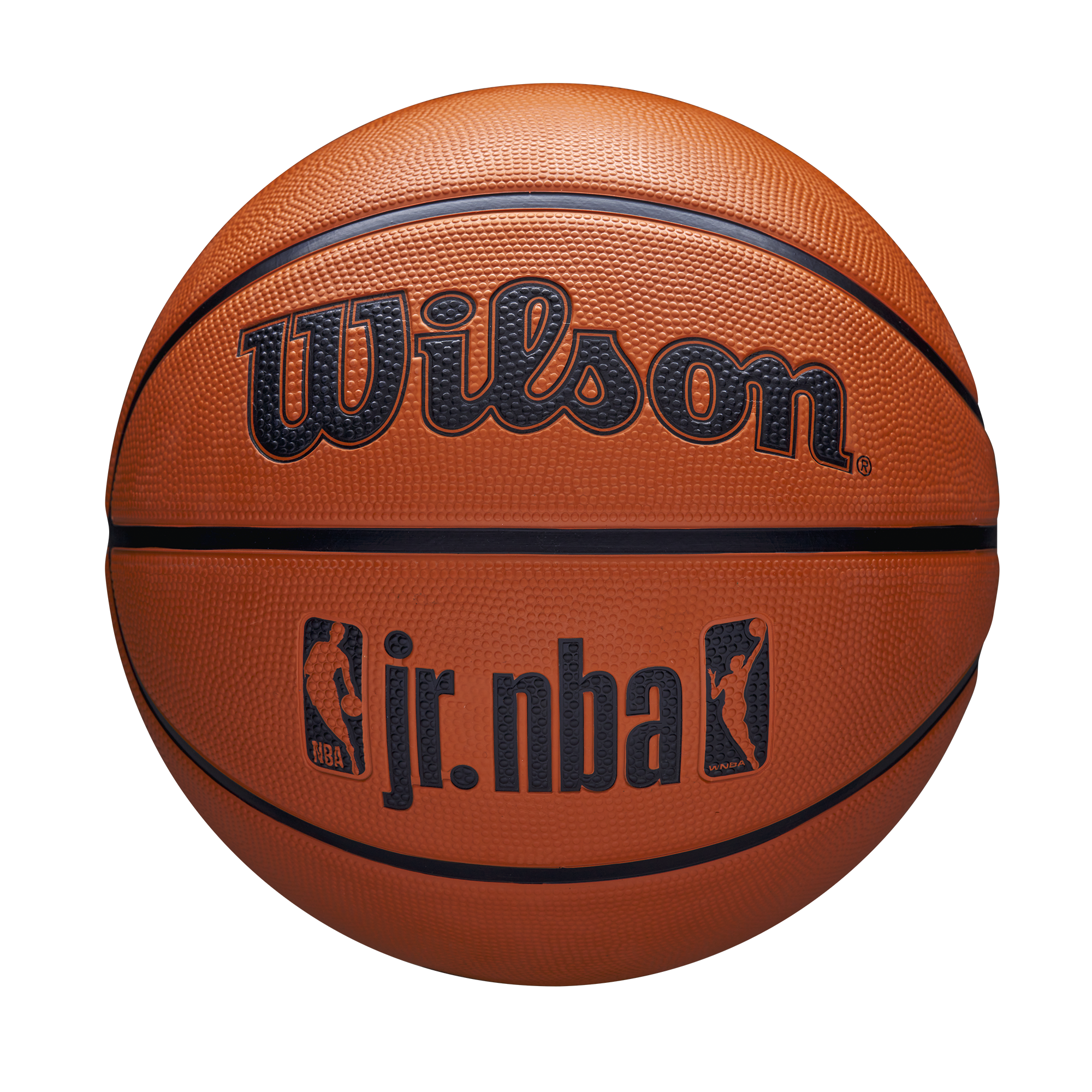 Jr NBA DRV Fam Logo Basketball Brown WZ3013001XB7