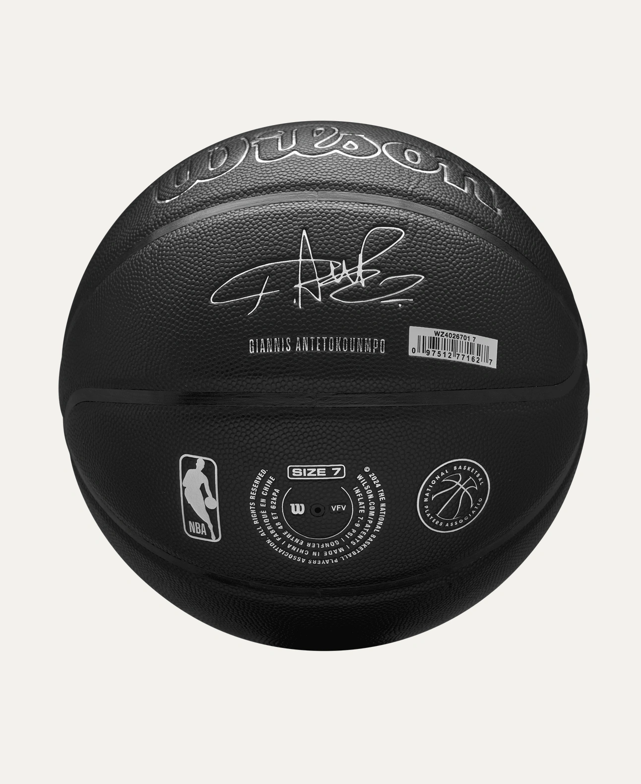Wilson NBA Nightmode Basketball - Giannis