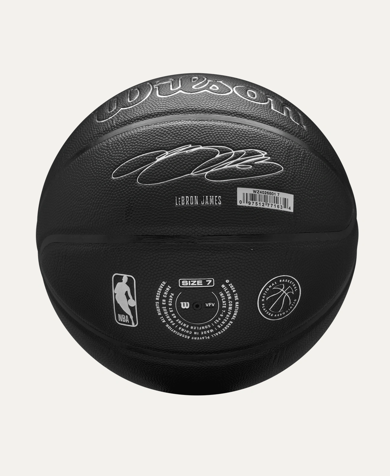 Wilson NBA Nightmode Basketball - Lebron