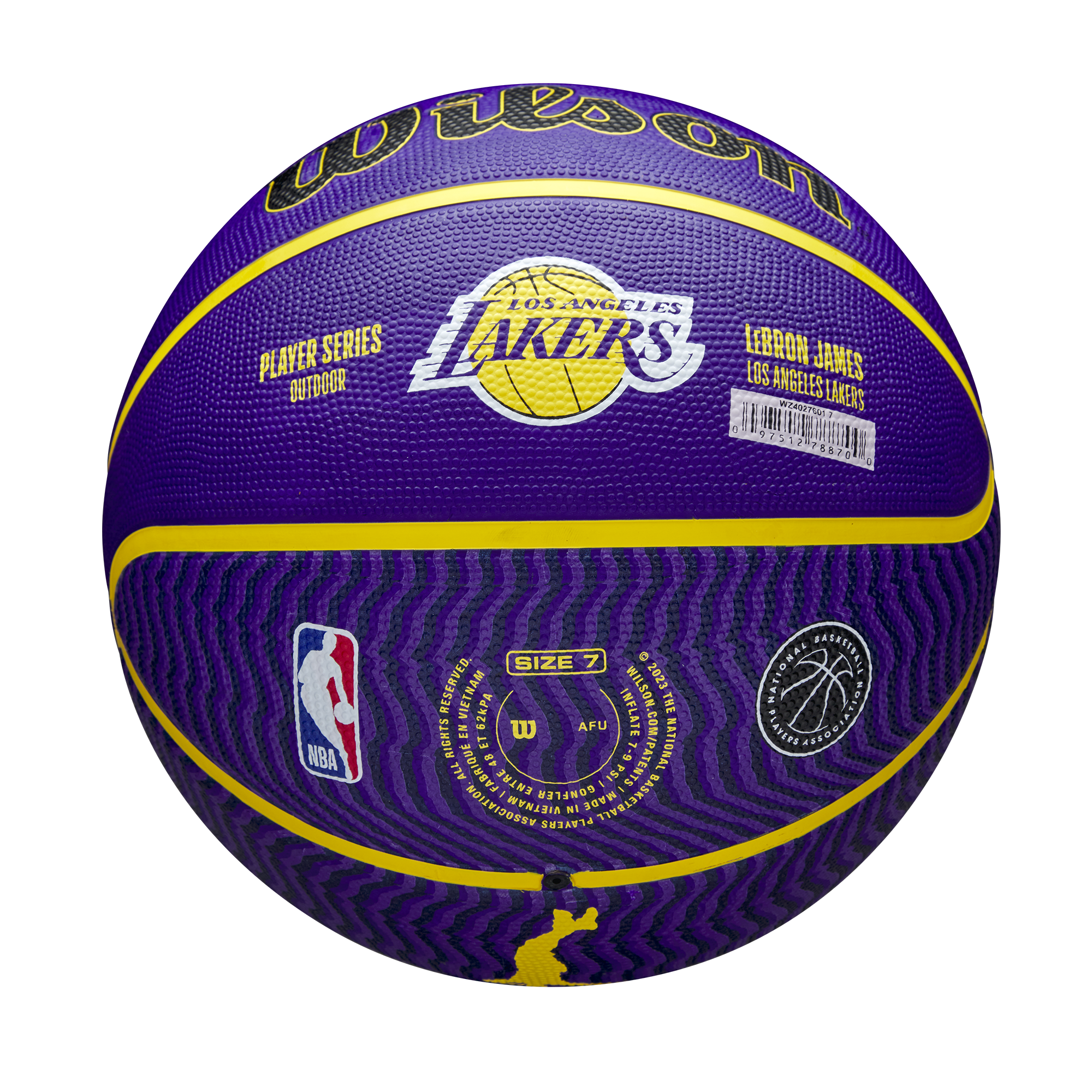 Wilson NBA Player Icon Lebron James Outdoor Basketball