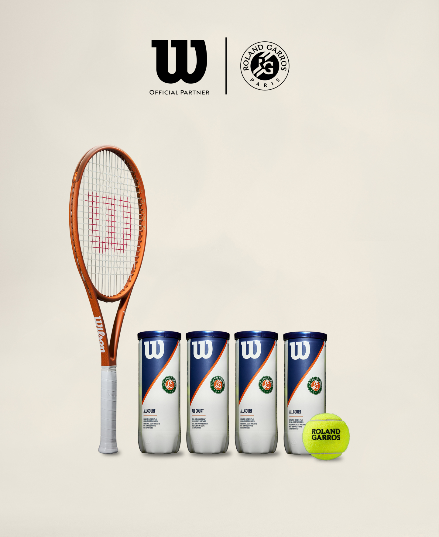 Wilson Blade 98 (16X19) V9 Roland Garros 2025 (Unstrung) – Wilson