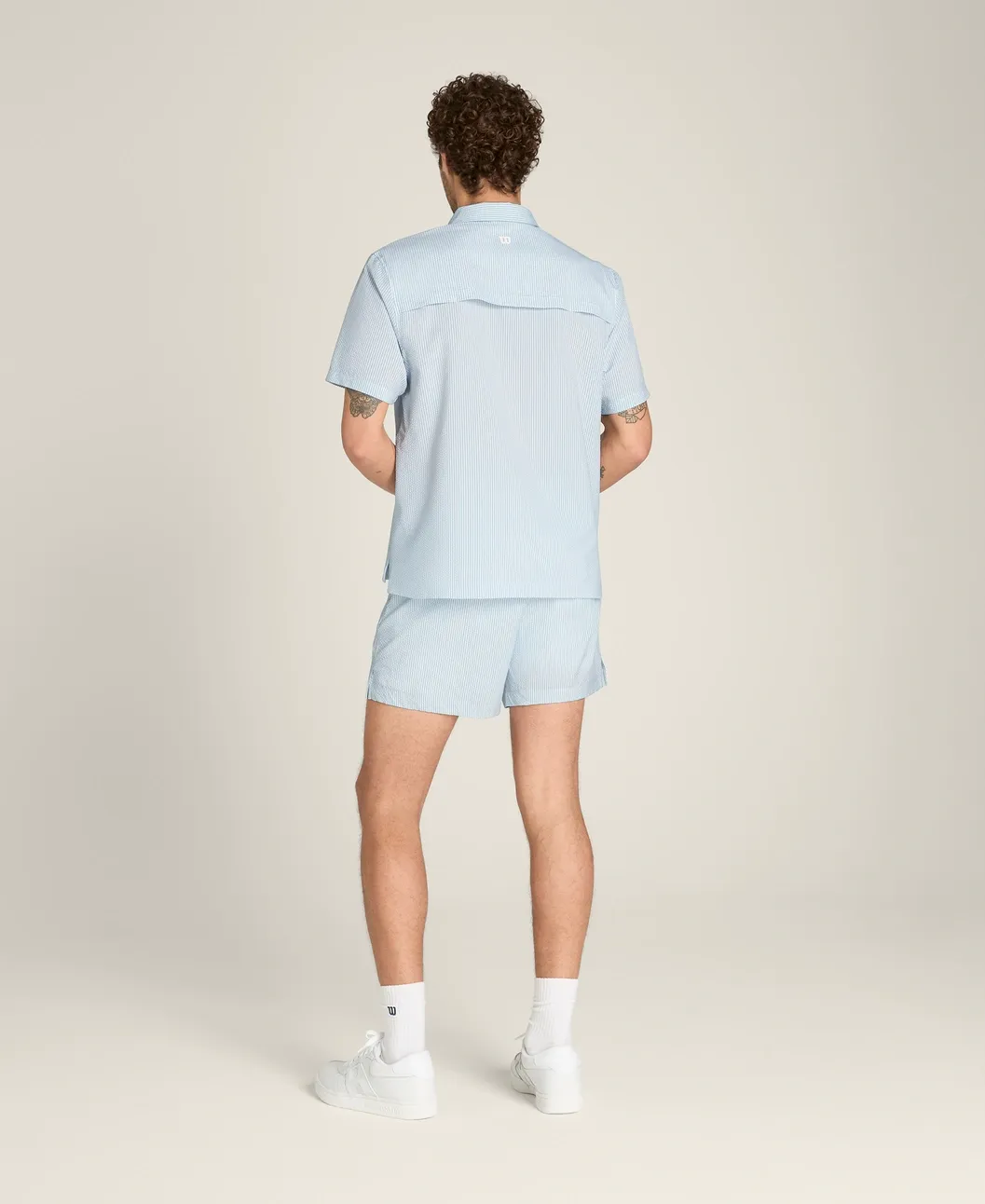 Wilson Woven Popover Tech Seersucker