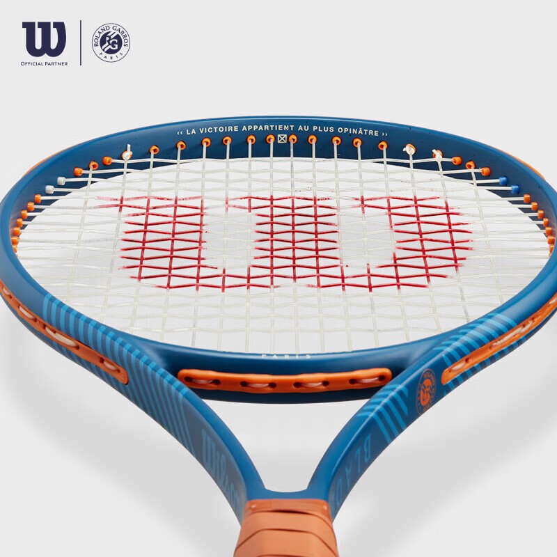 Wilson Blade 98 16X19 V9 Roland Garros Performance Tennis Racket (Unstrung)