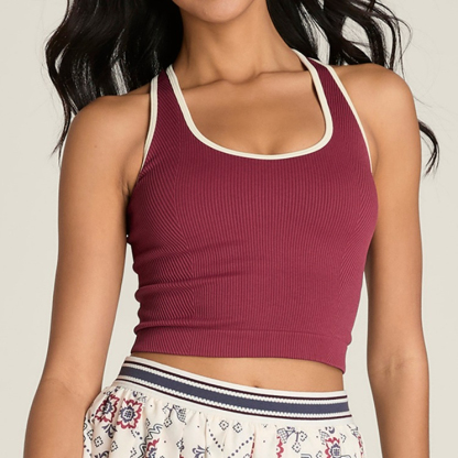 Wilson Women Everyday Tennis Brami Cranberry/Bright White Anti-Odor Quick-Drying WW00015