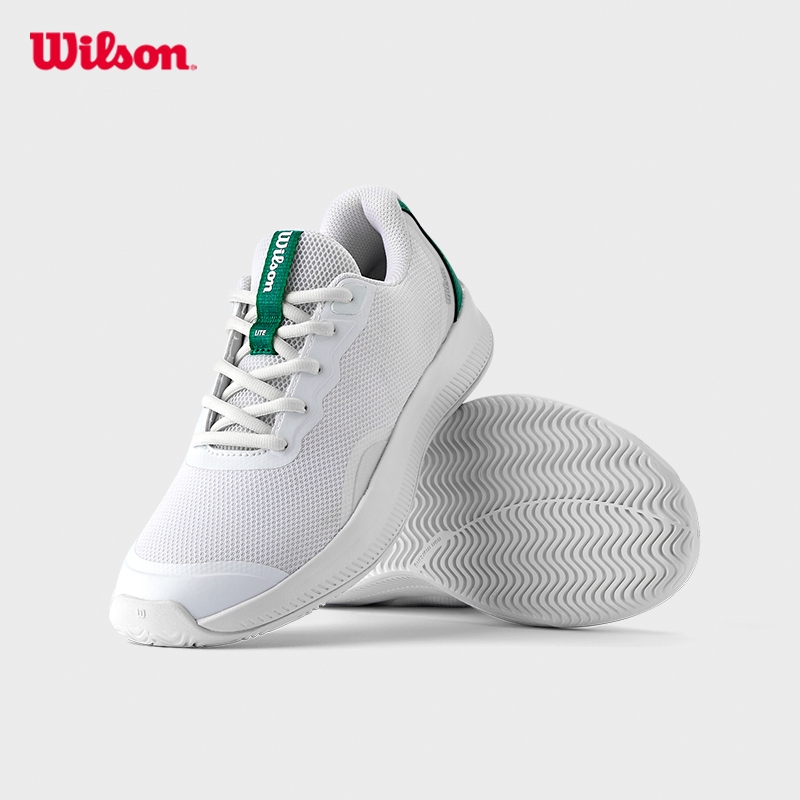 WILSON Intrigue Lite Unisex Tennis Shoes (White/Bosphorus)