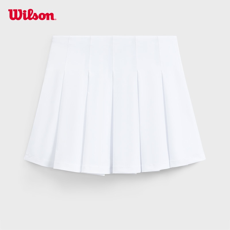 Wilson Women High-Waist Tennis Pleated Mini Skirt with Inner Shorts Side Pocket WW00387411WTA