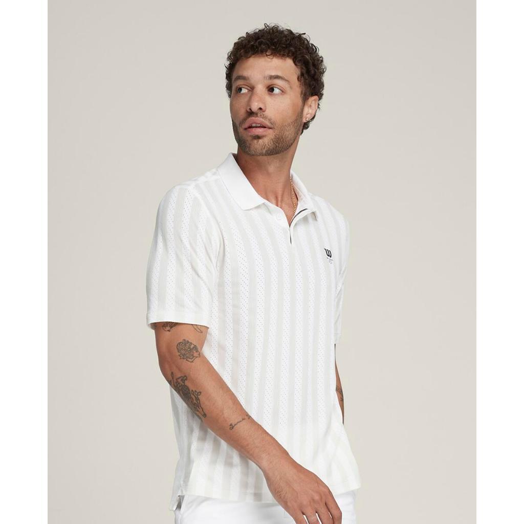 Wilson Men's Game Point Seamless Polo Bright