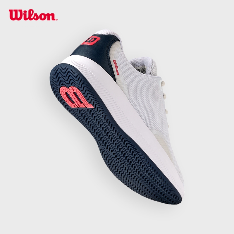 WILSON Intrigue Lite Unisex Tennis Shoe (White/Navy Blaze/Dubarry) - WRS335800