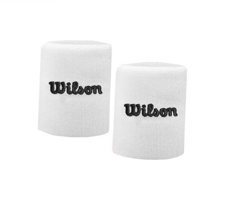 Wilson Unisex Terry Logo Wristbands