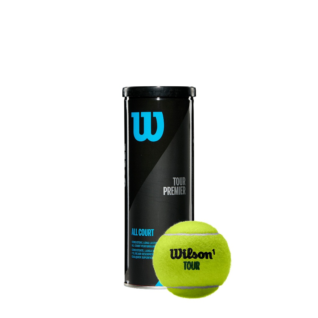 Tour Premier All Court Tennis Balls 3 Ball Can (4 Pack)