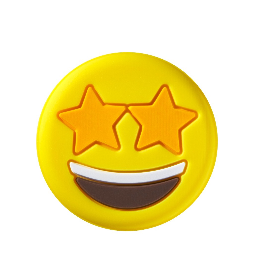 Emoji-Fun Winking Tongue Out / Star Eyes Dampeners