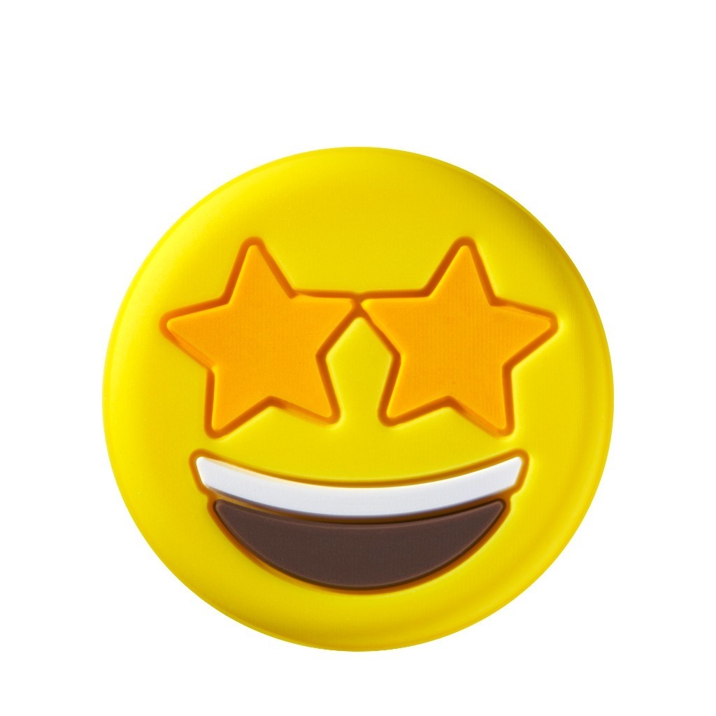 Emoji-Fun Winking Tongue Out / Star Eyes Dampeners