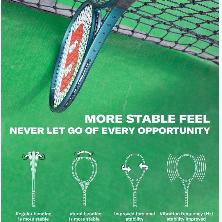 Blade 98 18X20 V9 Performance Tennis Racket Unstrung-Wilson