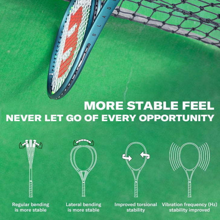 [9-10 Years] Junior Blade 25 V9 Performance Tennis Racket Strung WR151610U