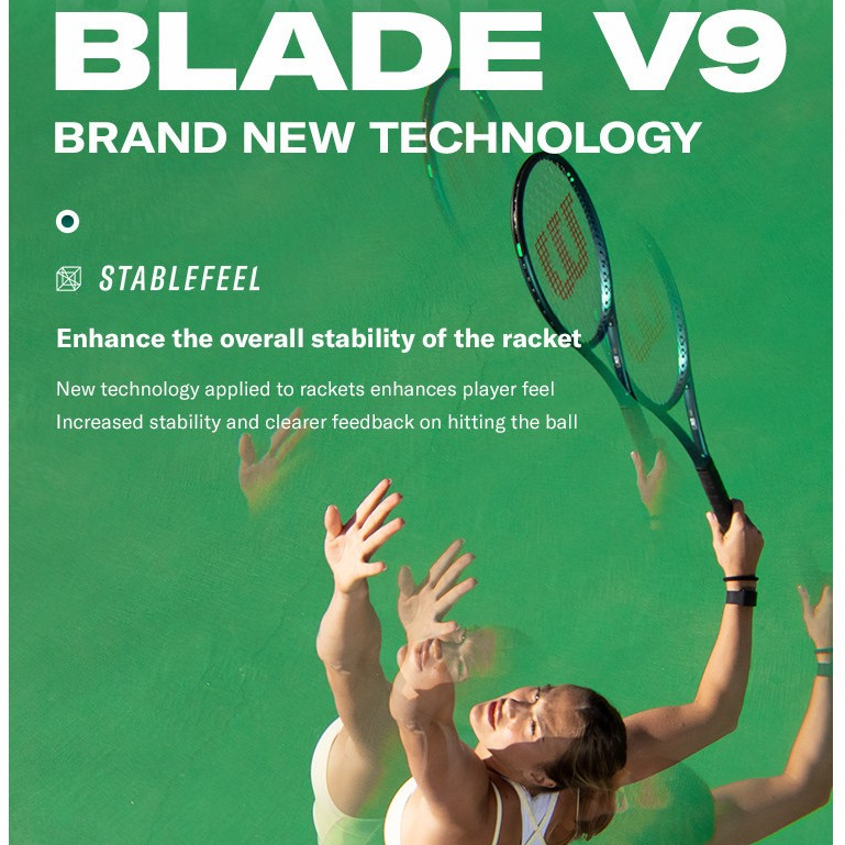 Blade 100L V9 Performance Tennis Racket Unstrung WR150111U2