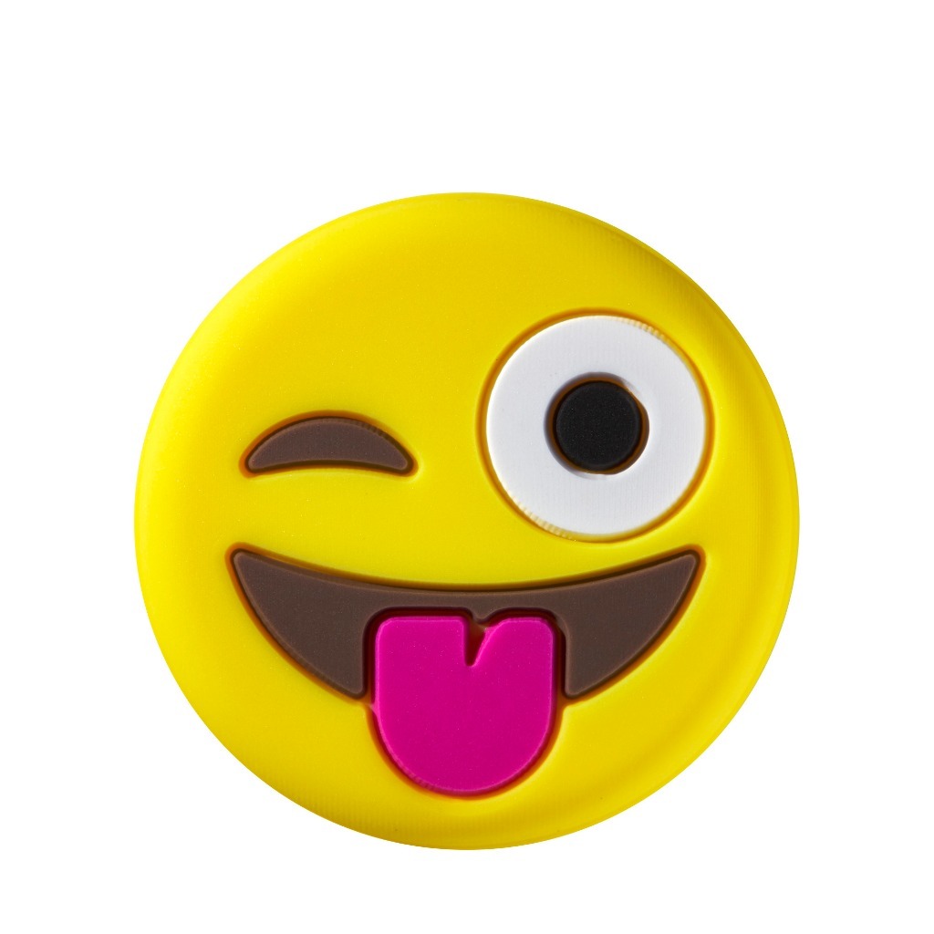 Emoji-Fun Winking Tongue Out / Star Eyes Dampeners