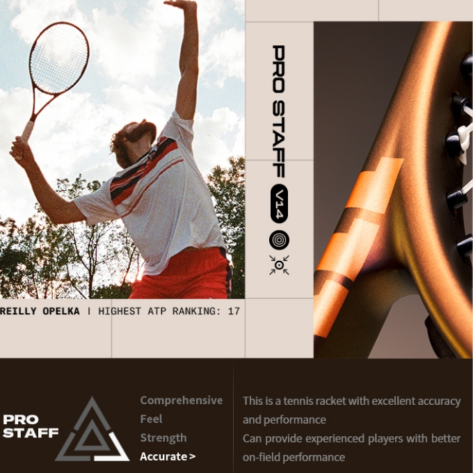 Pro Staff 97 V14 Performance Tennis Racket Unstrung WR125711U