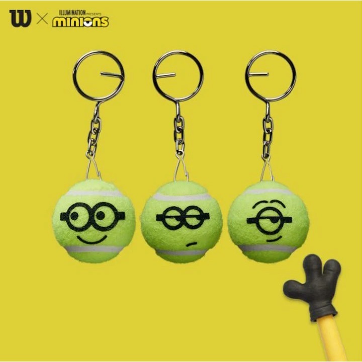 WILSON MINIONS KEYCHAIN YELLOW WR8406501001