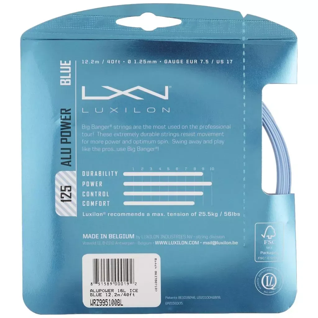 Wilson Luxilon ALU POWER 125 Tennis String