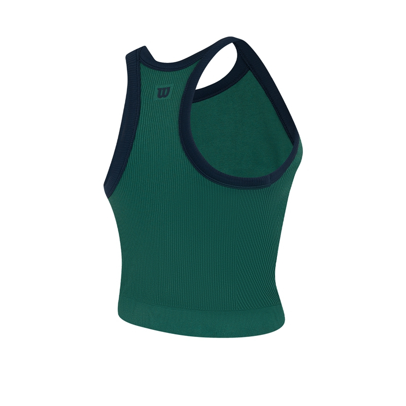On The Daily BRAMI Tennis Top In field green