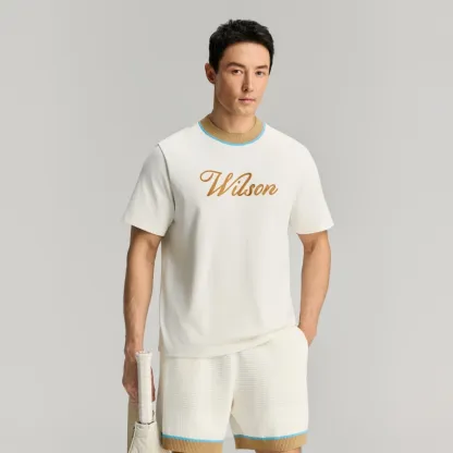 Wilson Knit Collar Tee