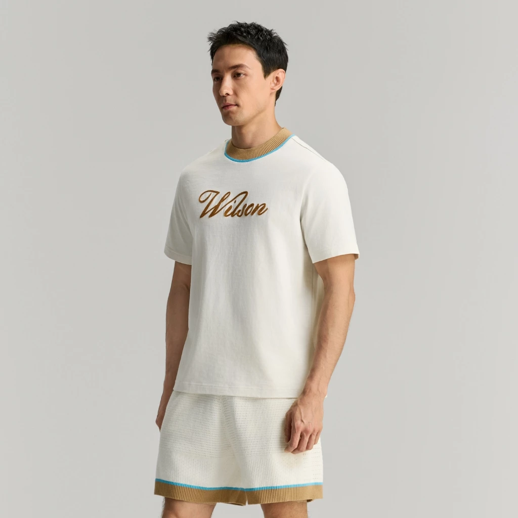 Wilson Knit Collar Tee