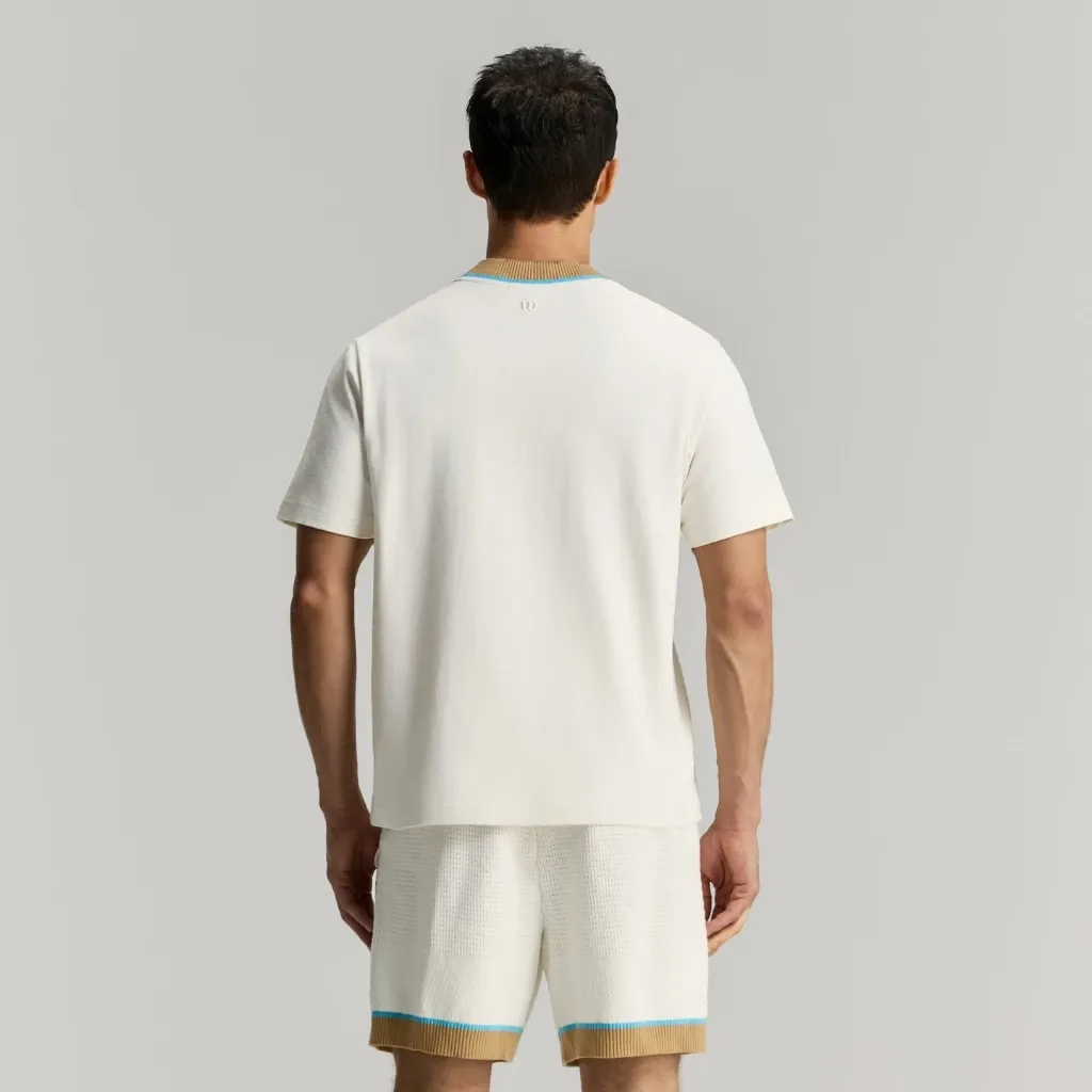 Wilson Knit Collar Tee