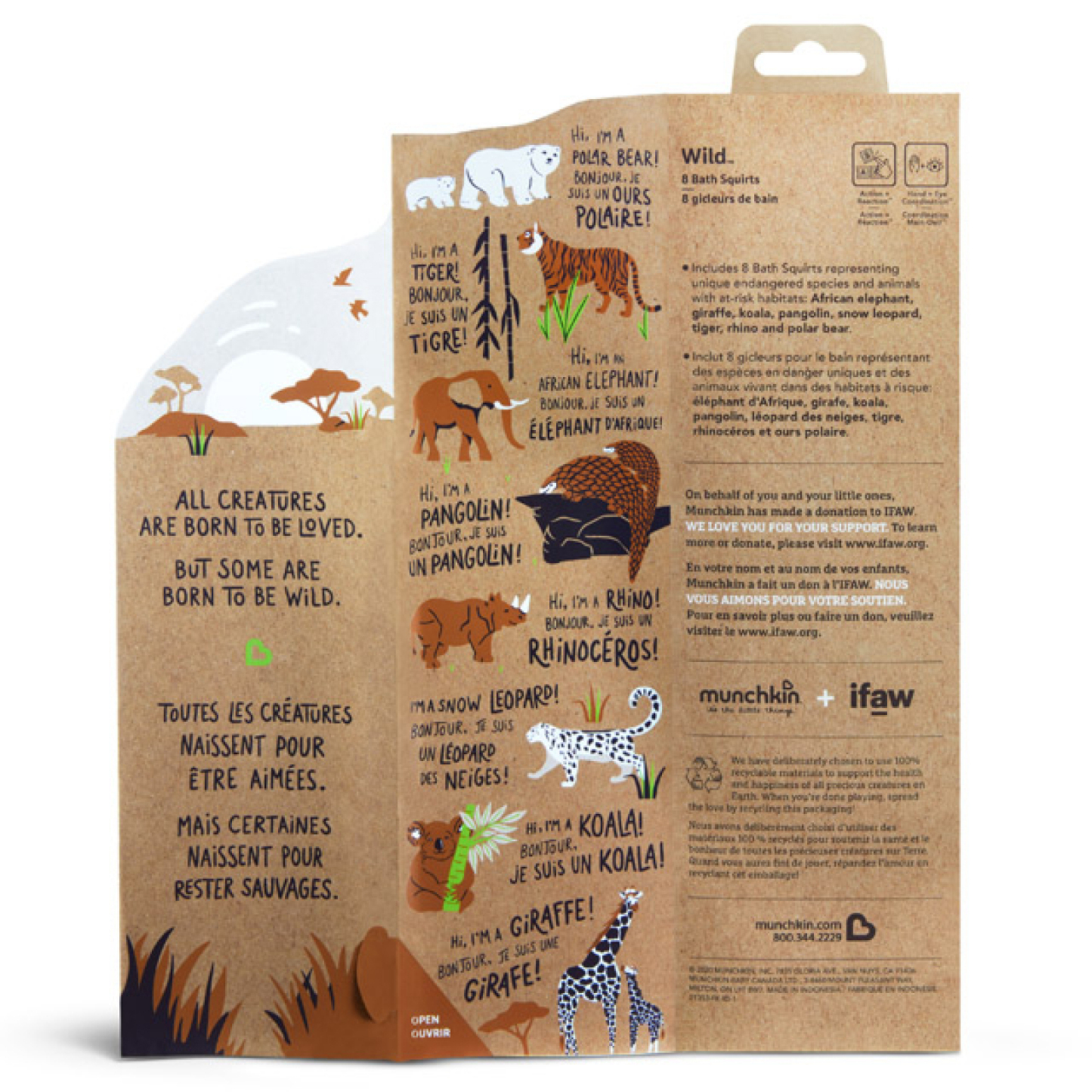 Wild™ Bath Squirts, 8pk