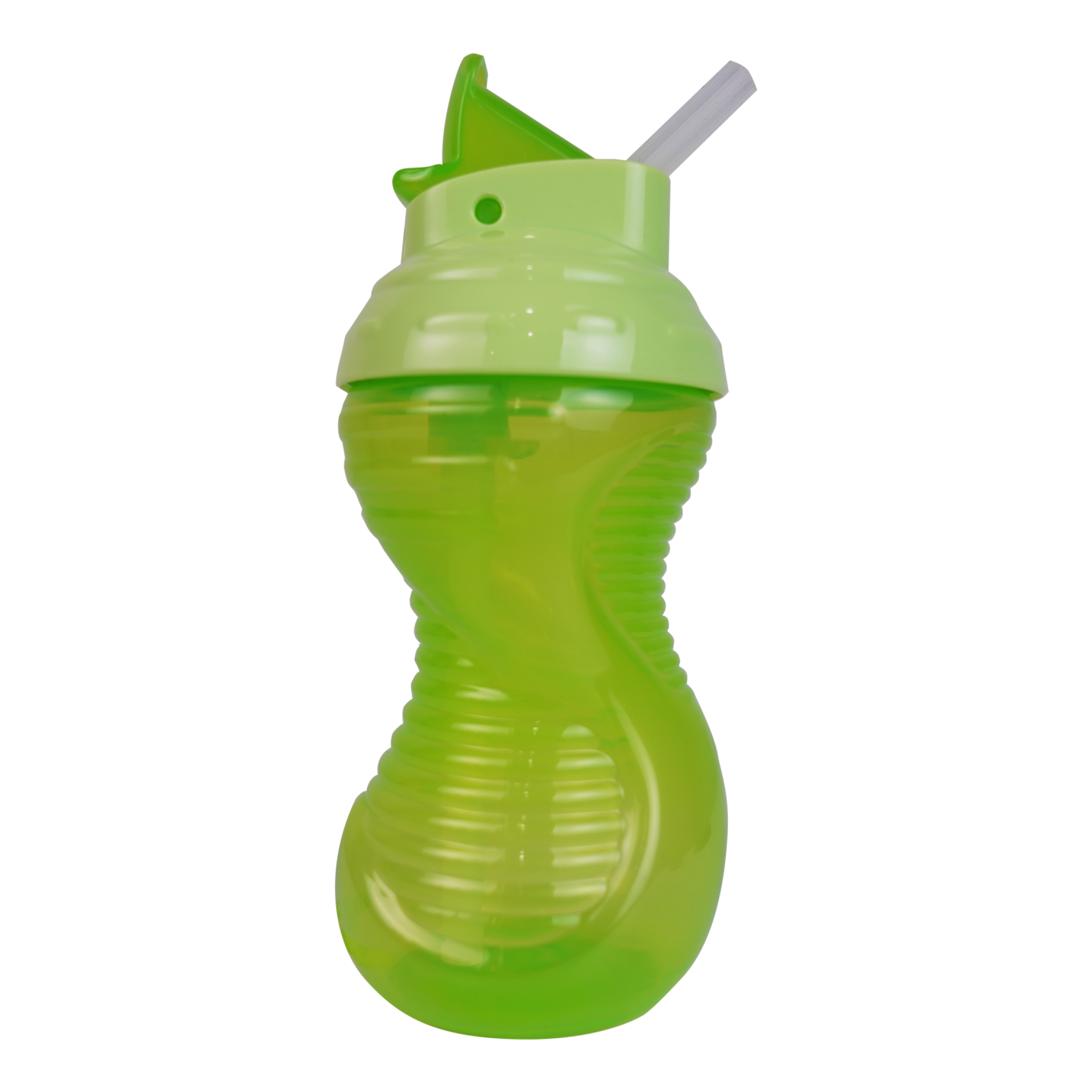 10 Oz Mighty Grip® Flip Straw Cup