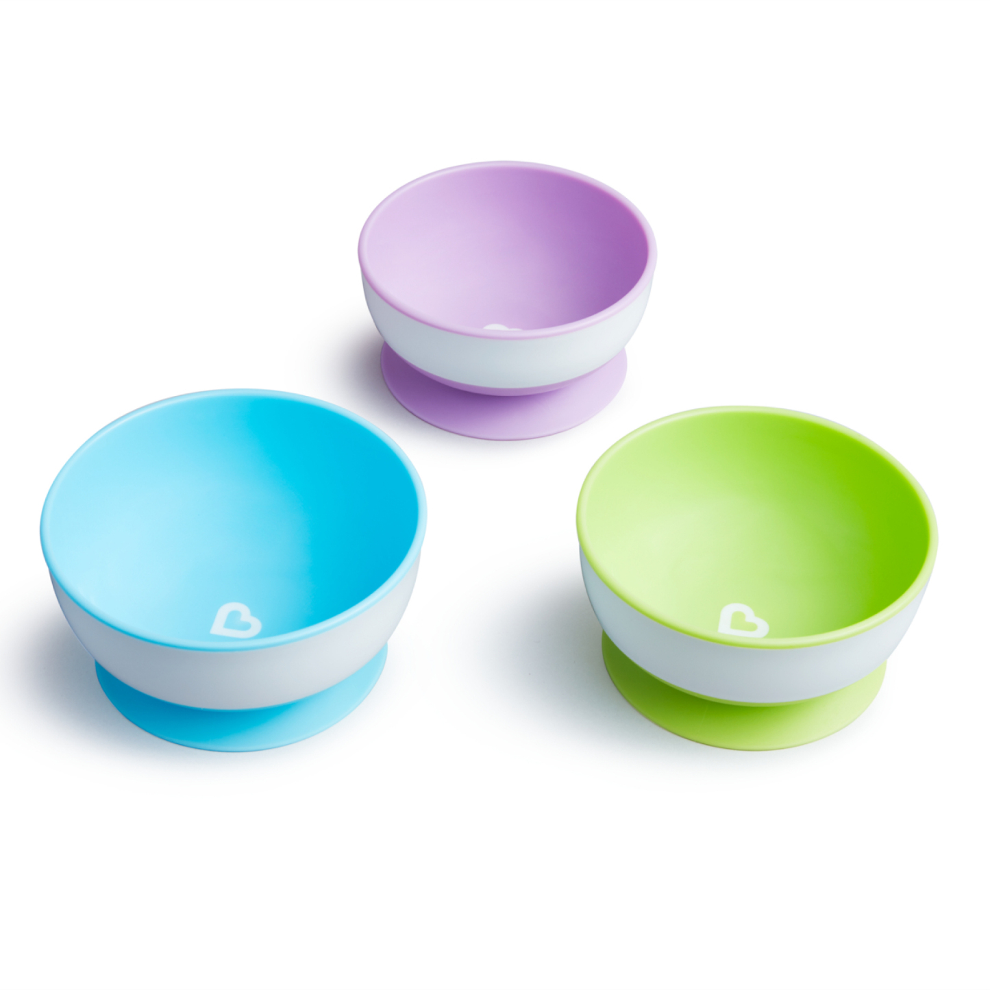 Stay Put™ Suction Bowls, 3pk