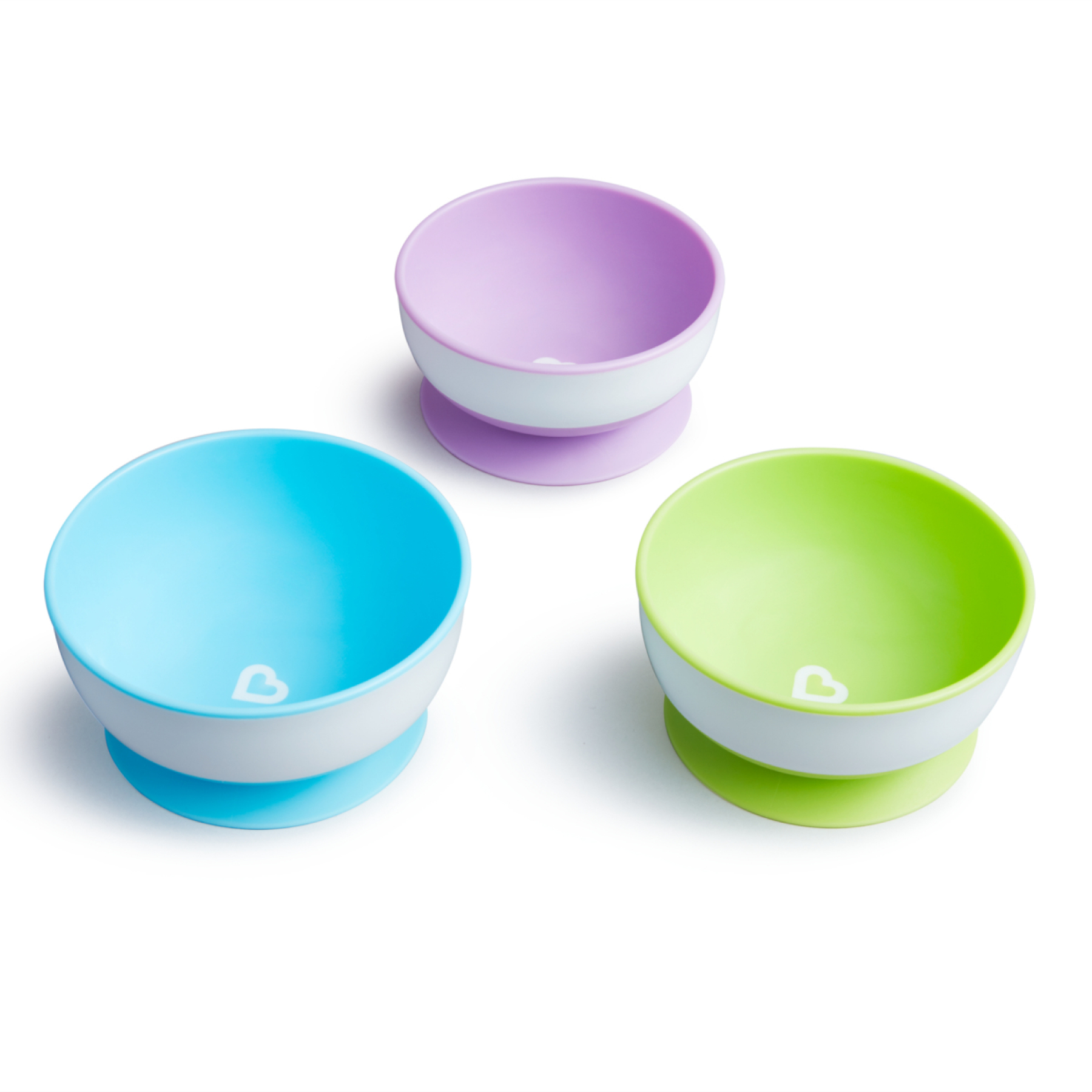 Stay Put™ Suction Bowls, 3pk