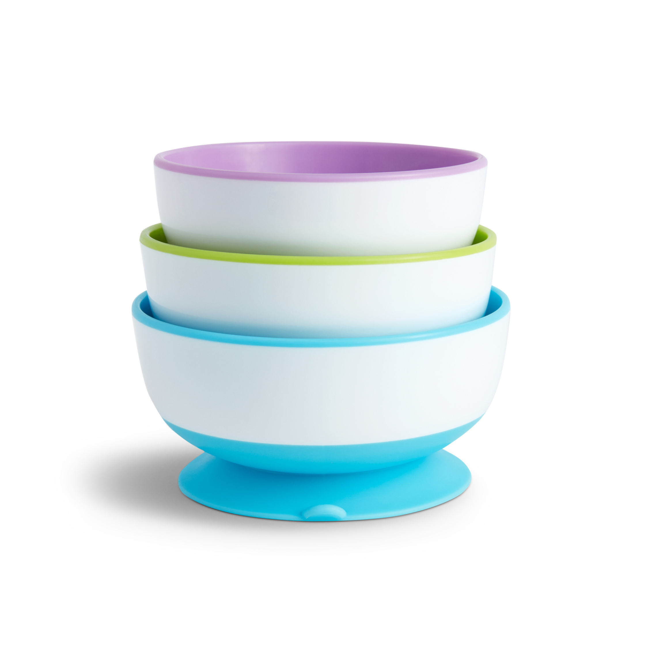 Stay Put™ Suction Bowls, 3pk