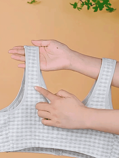 前扣無鋼圈背心式胸罩