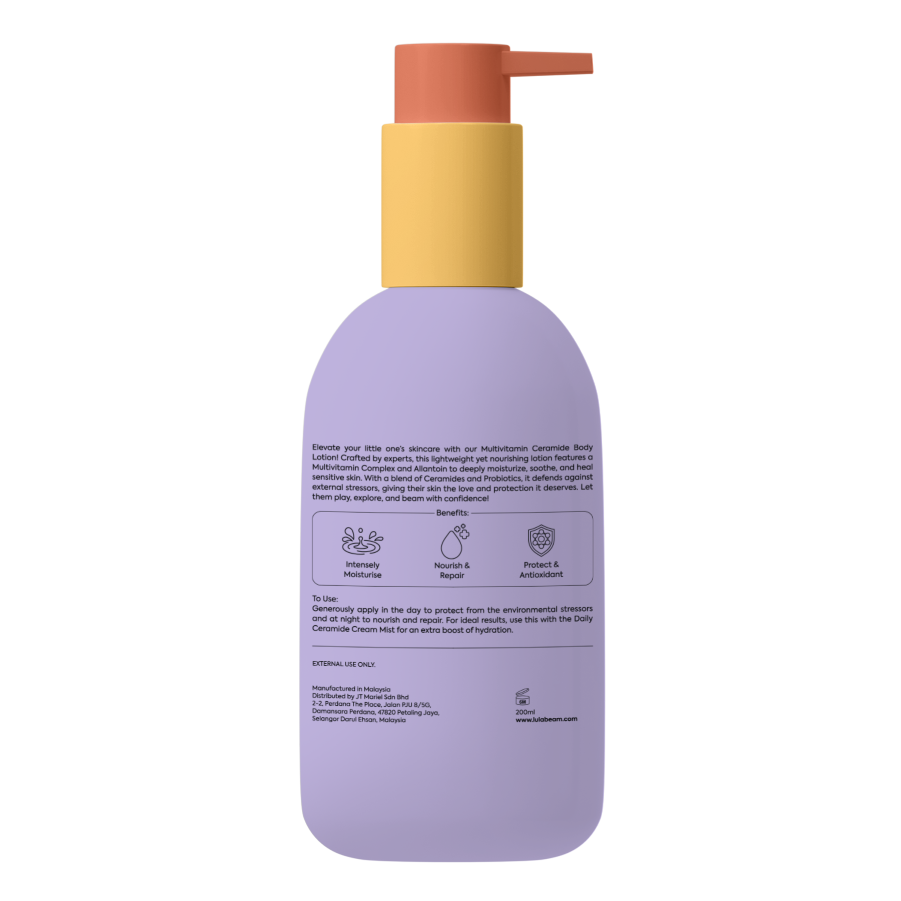 Multivitamin Ceramide Body Lotion-Lulabeam