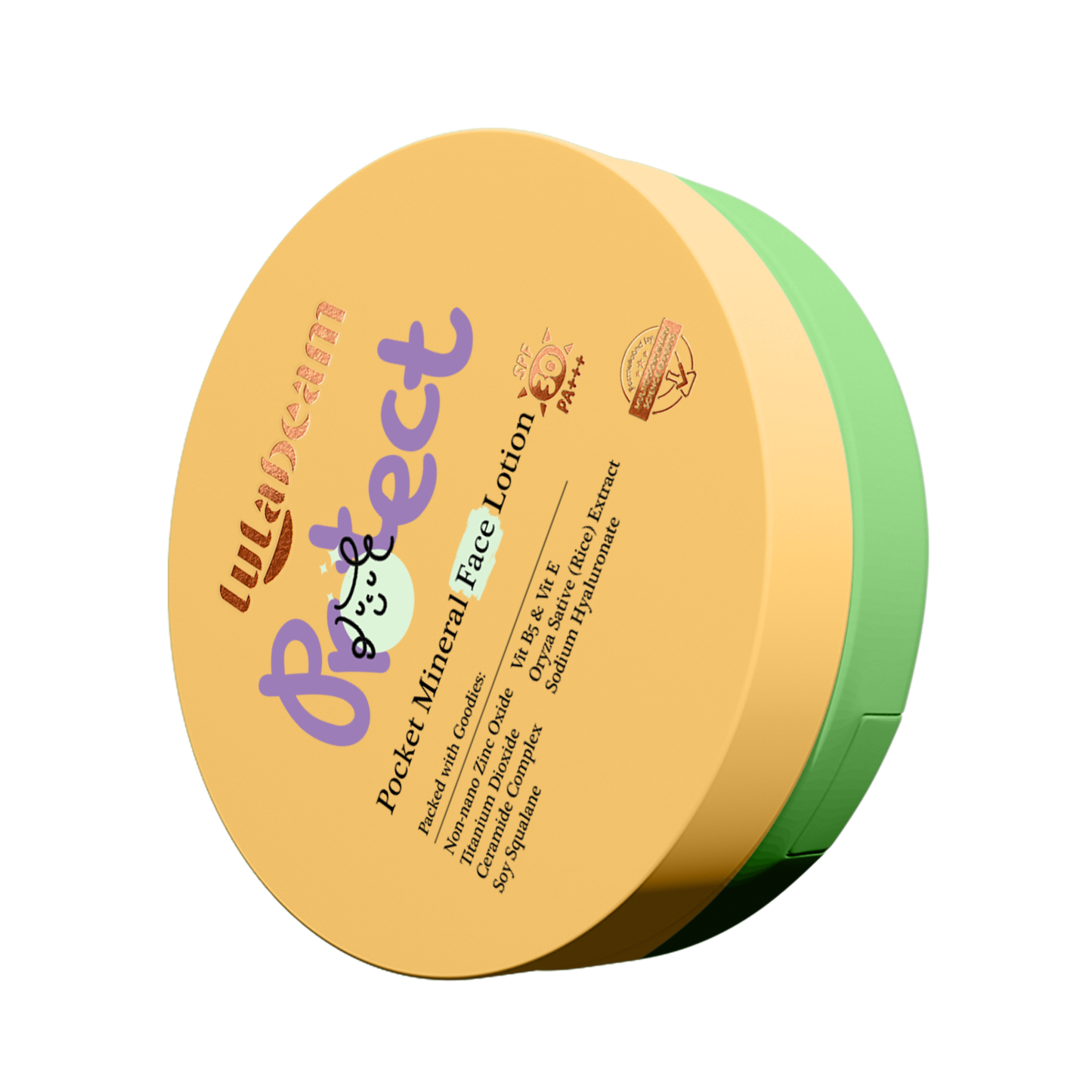 Pocket Mineral Face Lotion-Lulabeam