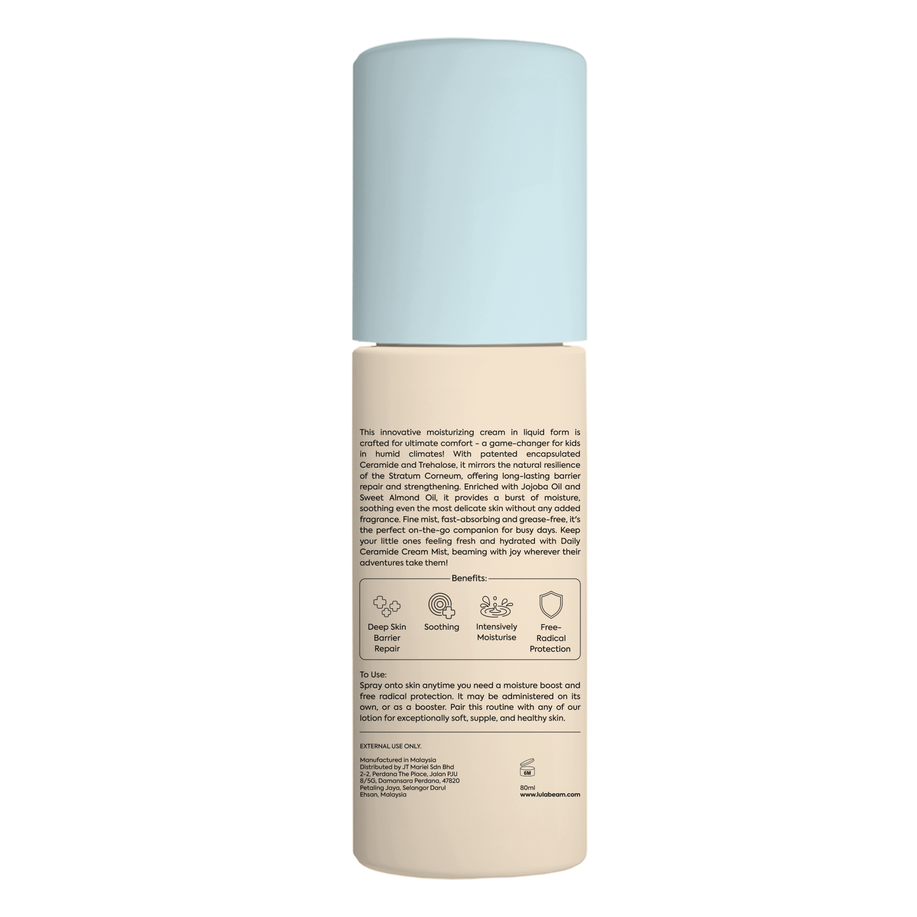 Daily Ceramide Cream Mist-Lulabeam