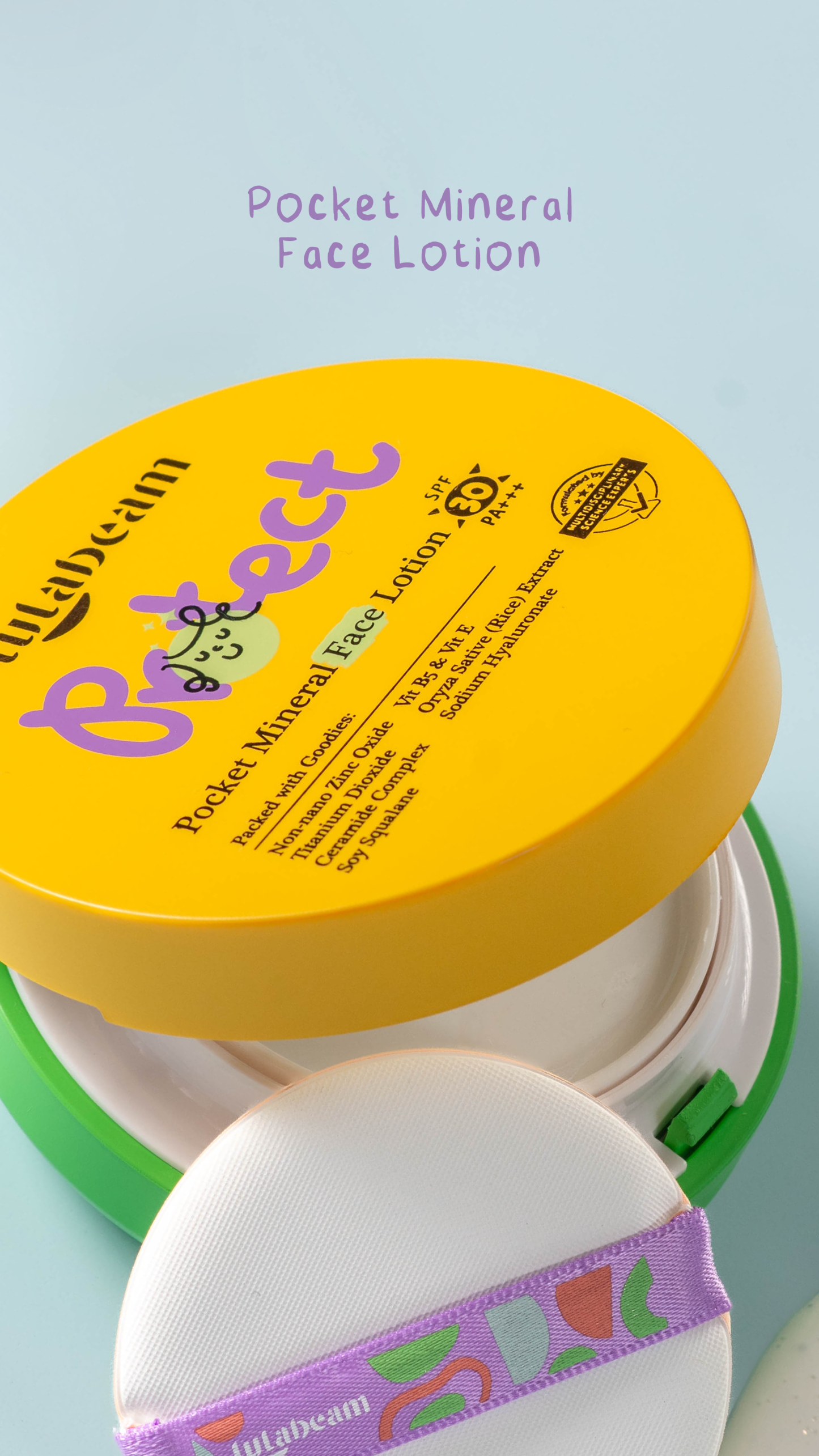 Pocket Mineral Face Lotion-Lulabeam