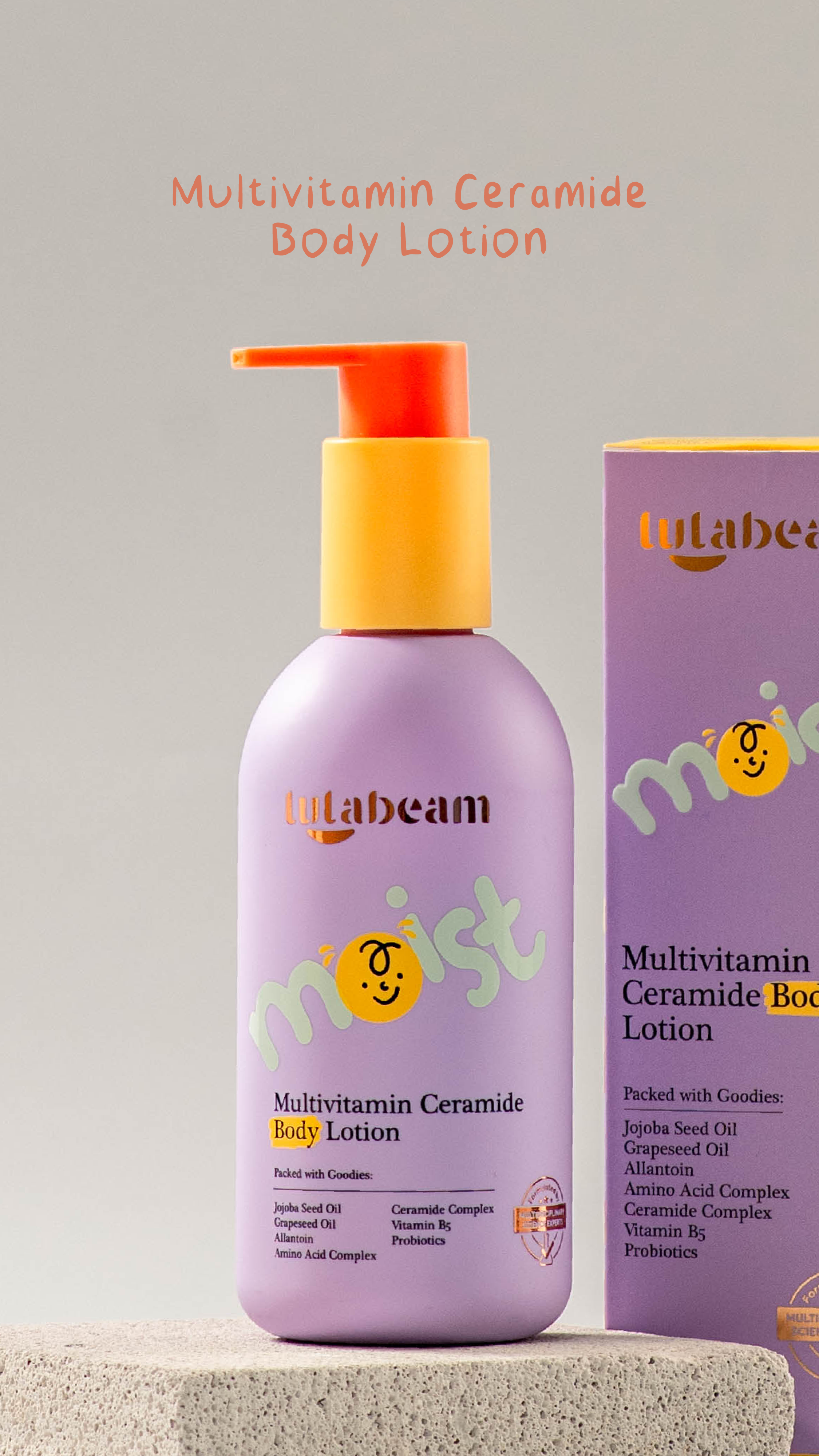 Multivitamin Ceramide Body Lotion-Lulabeam