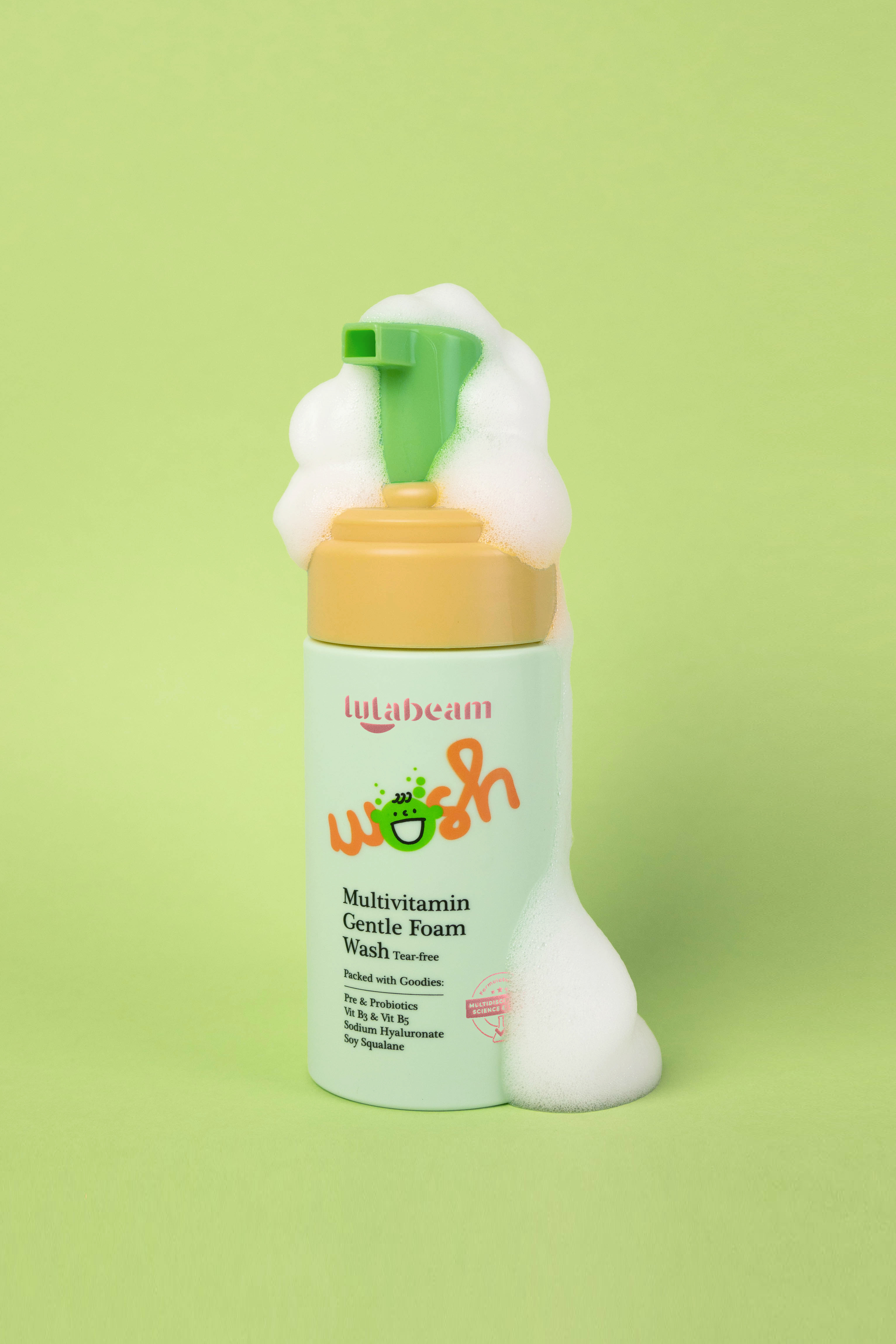 Multivitamin Gentle Foam Wash-Lulabeam