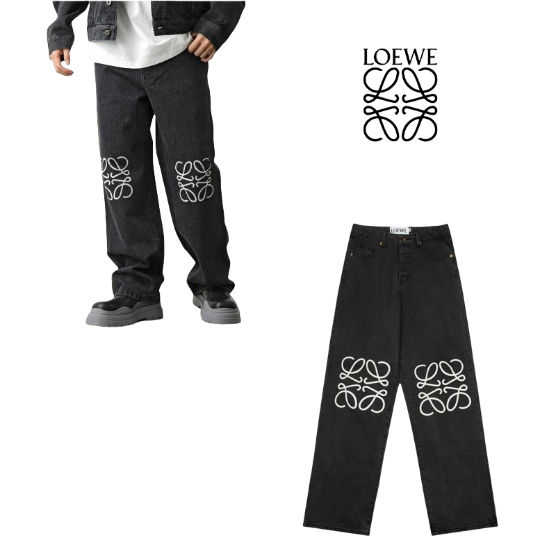 ロエベアナグラム バギー ジーンズ（デニム）