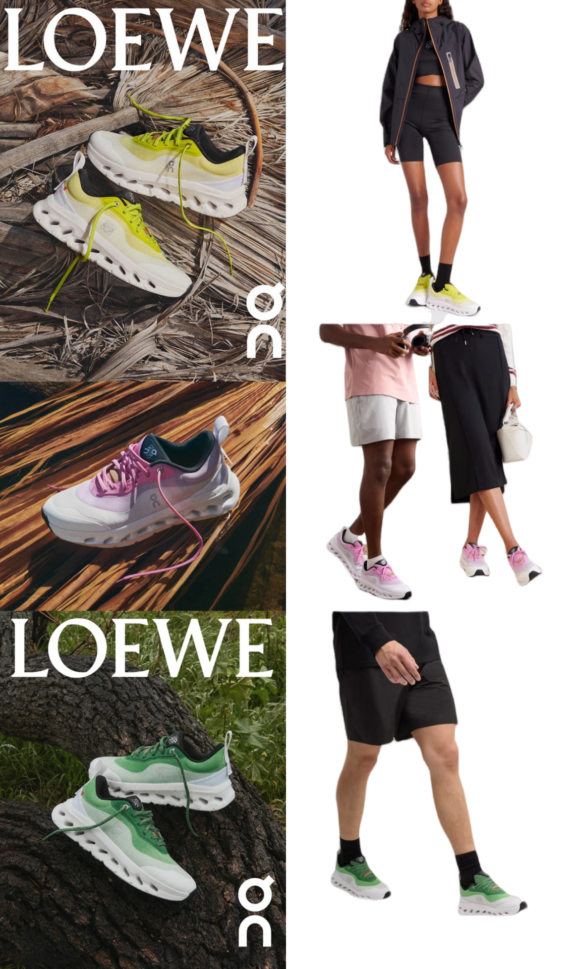 【ロエベ × オン】クラウドティルト 2.0 ピンク/ホワイト