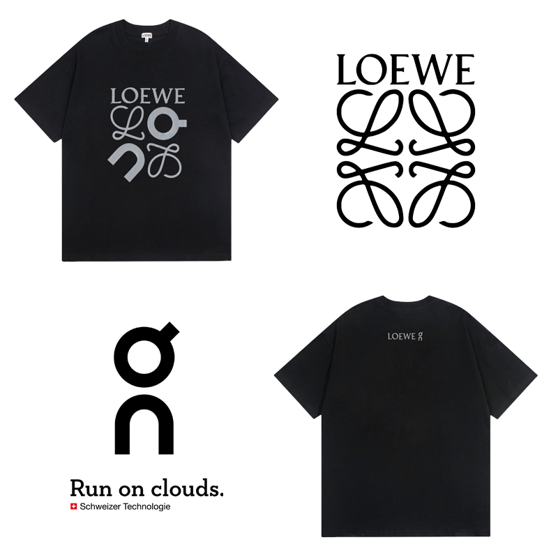 【ロエベ × オン】リラックスフィット Tシャツ（コットン）