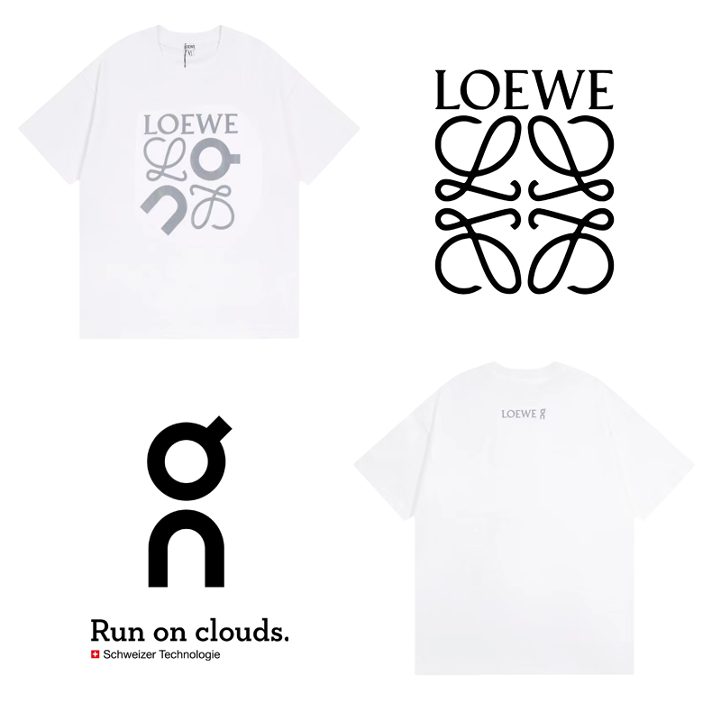 【ロエベ × オン】リラックスフィット Tシャツ（コットン）