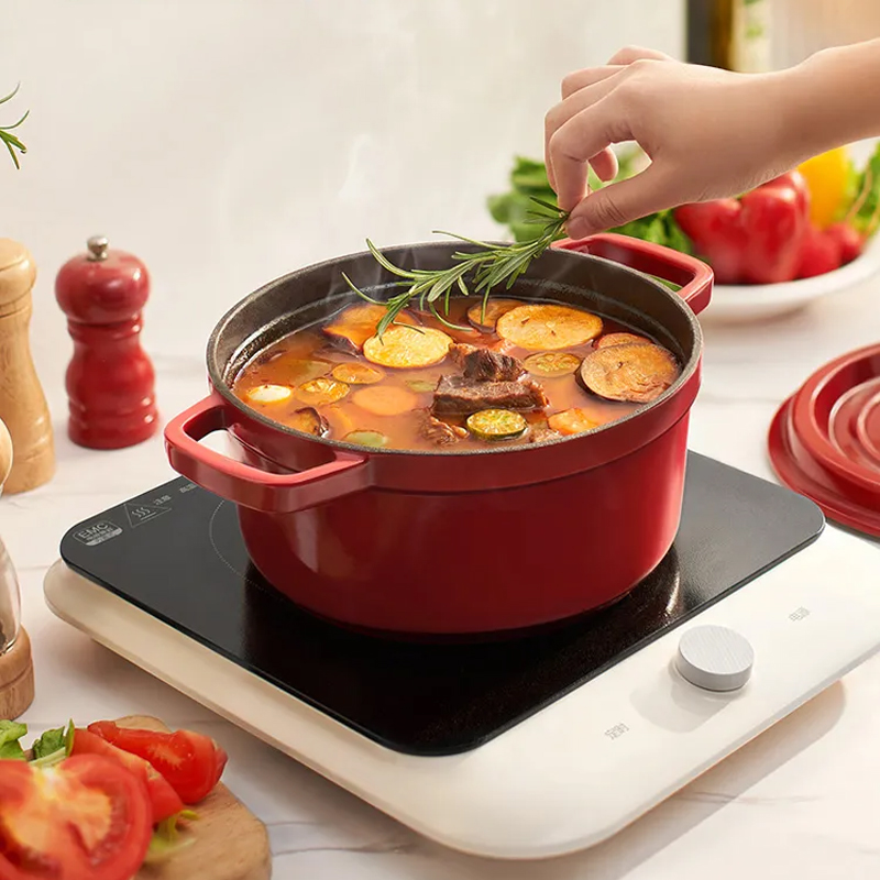 加厚高品質琺瑯鍋鑄鐵鍋