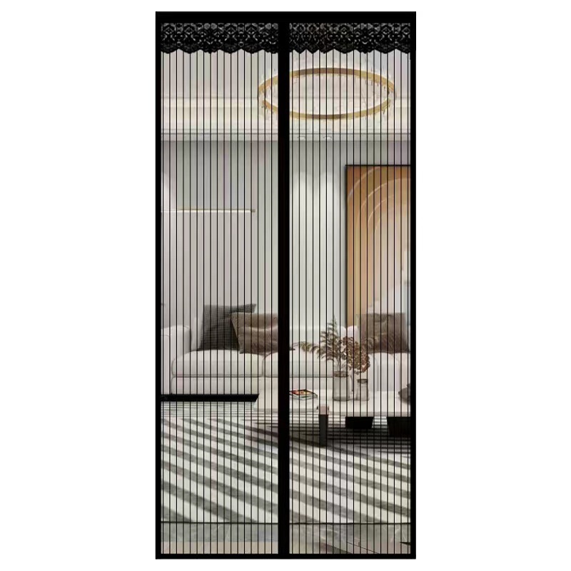 加密免打孔磁性自吸防蚊蟲門簾