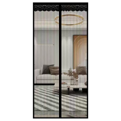 加密免打孔磁性自吸防蚊蟲門簾