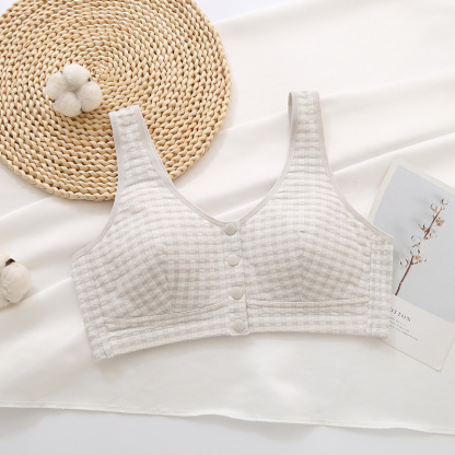 前扣無鋼圈背心式胸罩